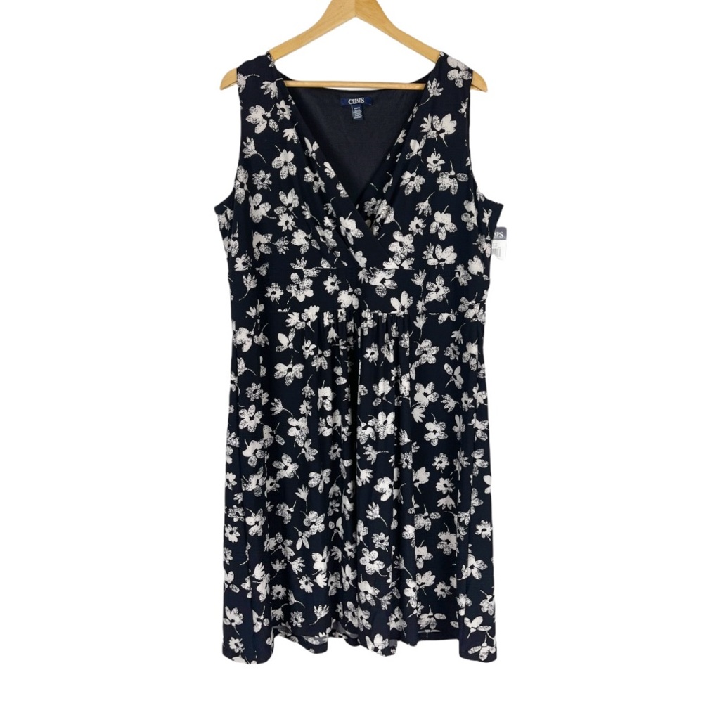 Get Ready for Spring! Chaps Floral Sleeveless Dress